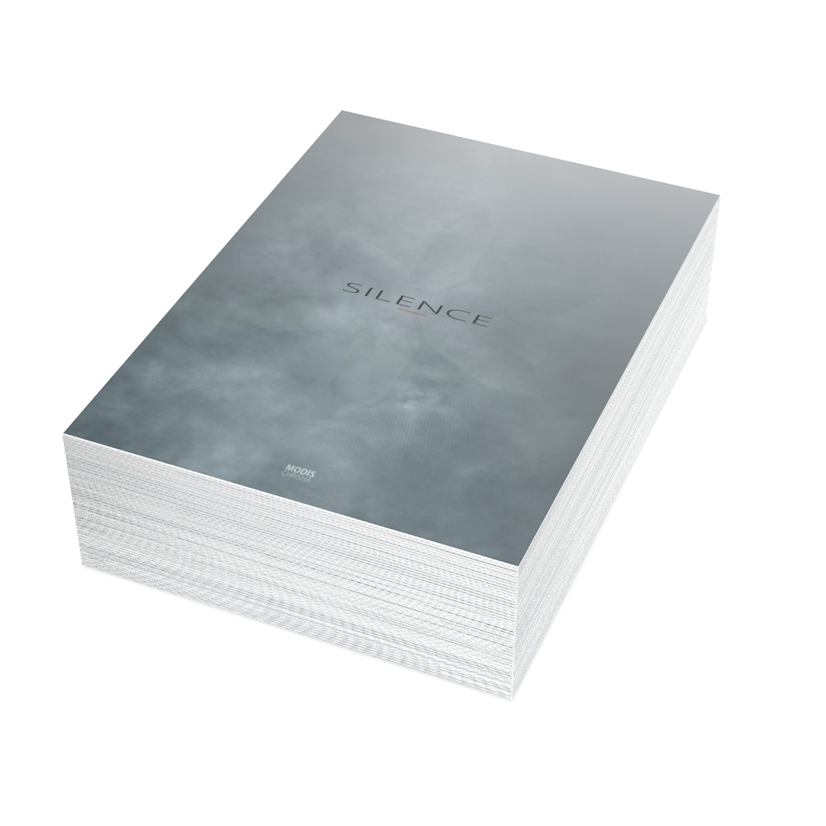 Art Postcards Vertical (10, 30, and 50pcs) Design 'Silence'