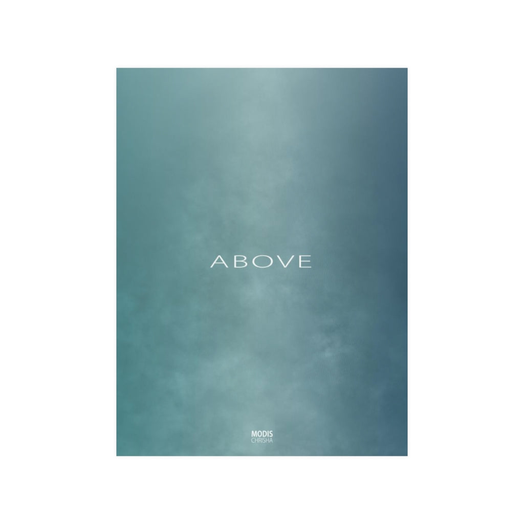Satin Posters (210gsm) 18“ x 24" - Design Above