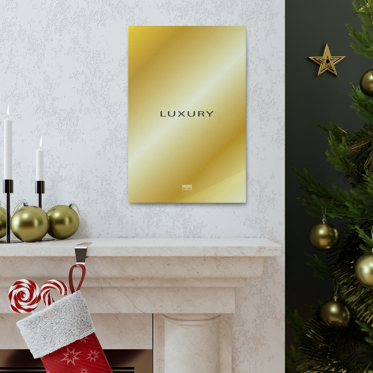 Canvas Gallery Wrap 12“ x 18“ - Design Luxury