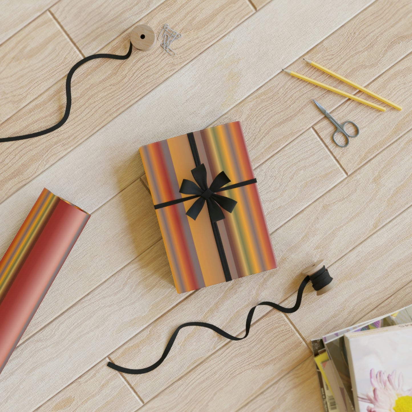 Gift Wrapping Paper Roll 1pc, 28" x 79" - Design No.1700