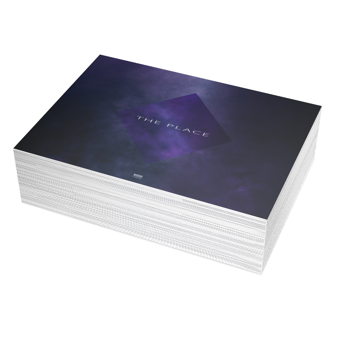 Art Postcards Horizontal (10, 30, and 50pcs) Design 'The Place'