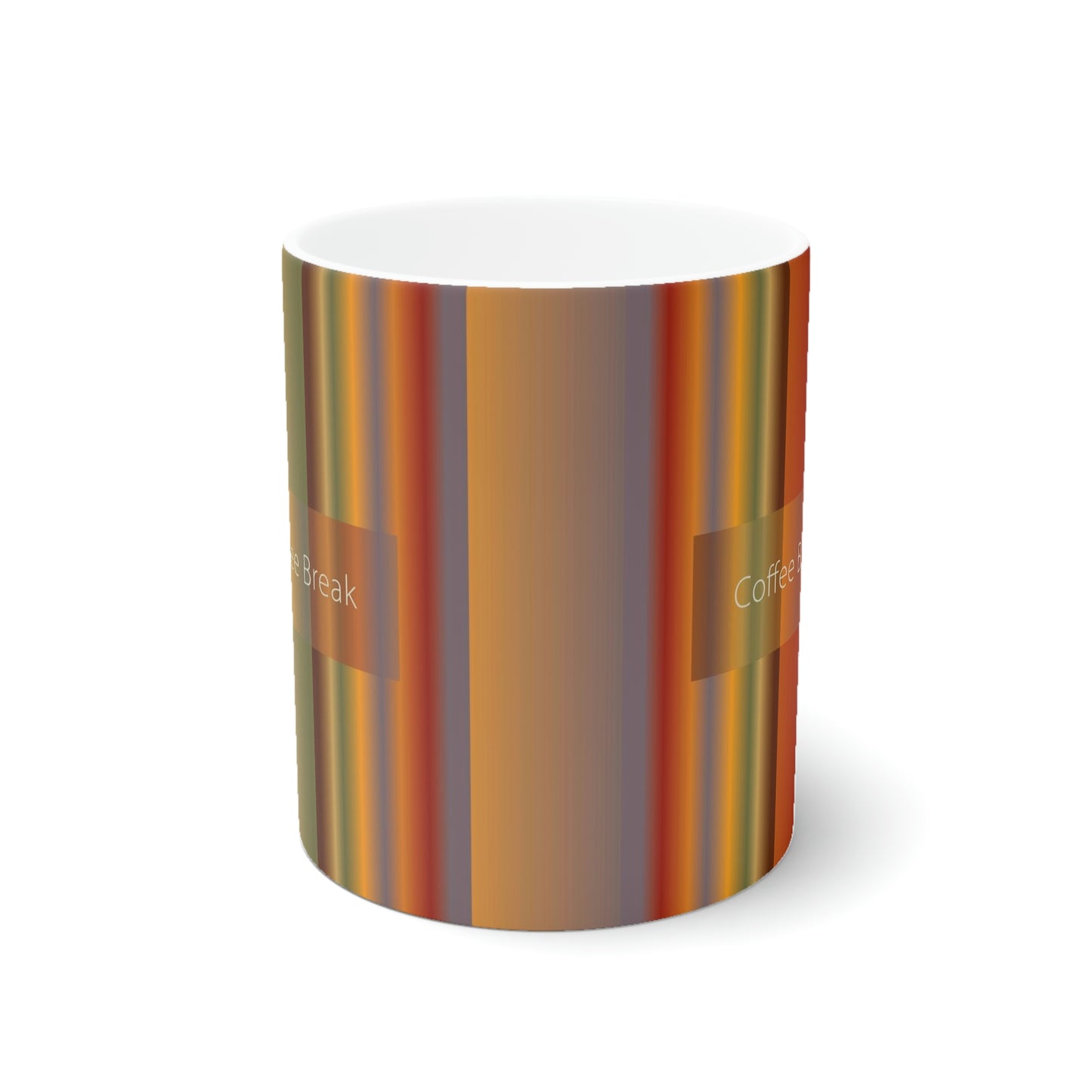 Ceramic Mug 11oz, Coffee Break - Design No.1700