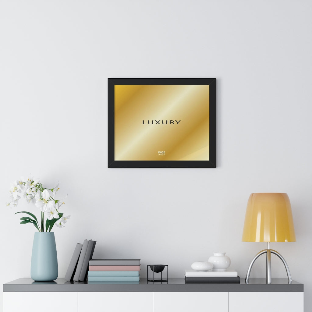 Poster Framed Horizontal 20“ x 16“ - Design Luxury