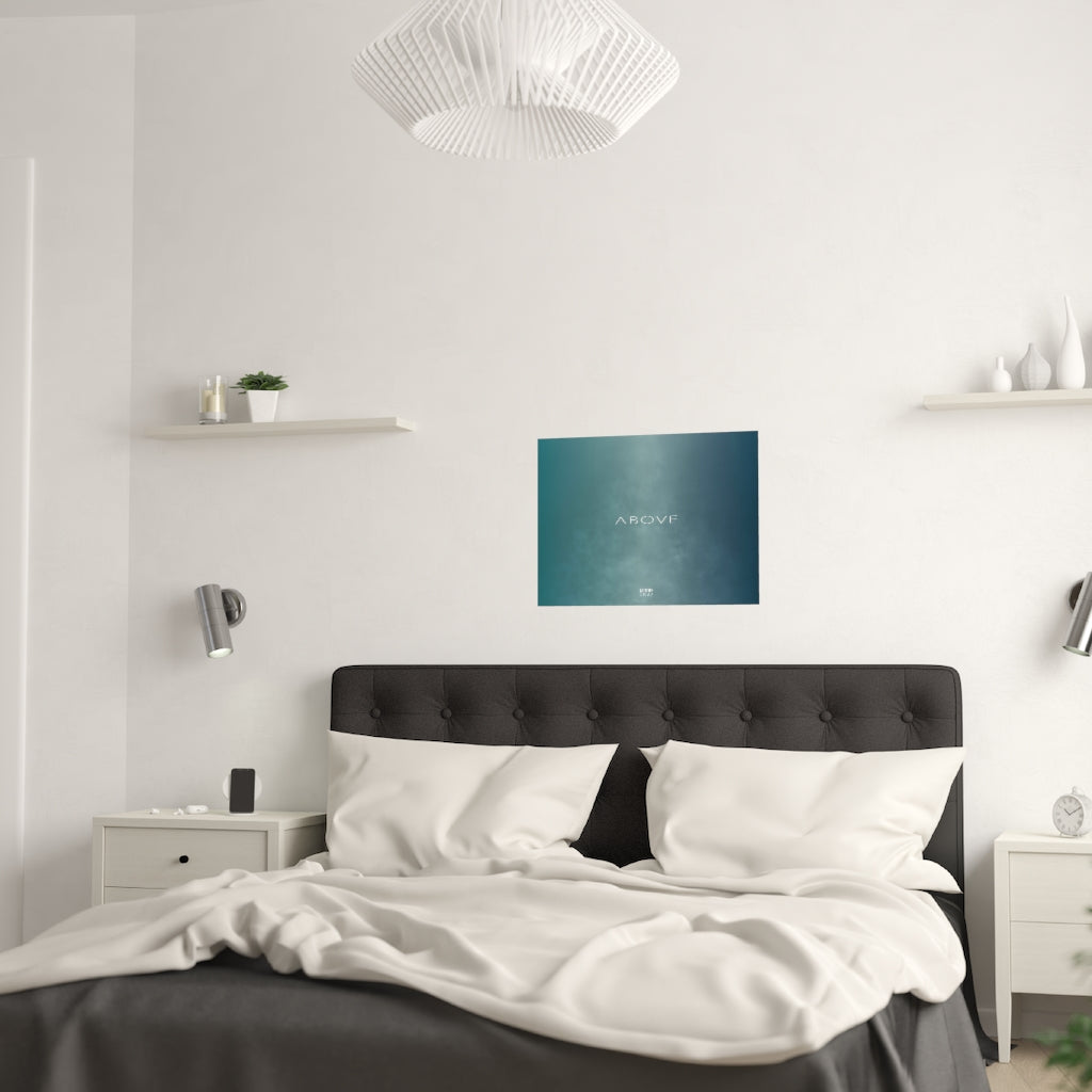 Satin Posters (210gsm) 24“ x 18“ - Design Above