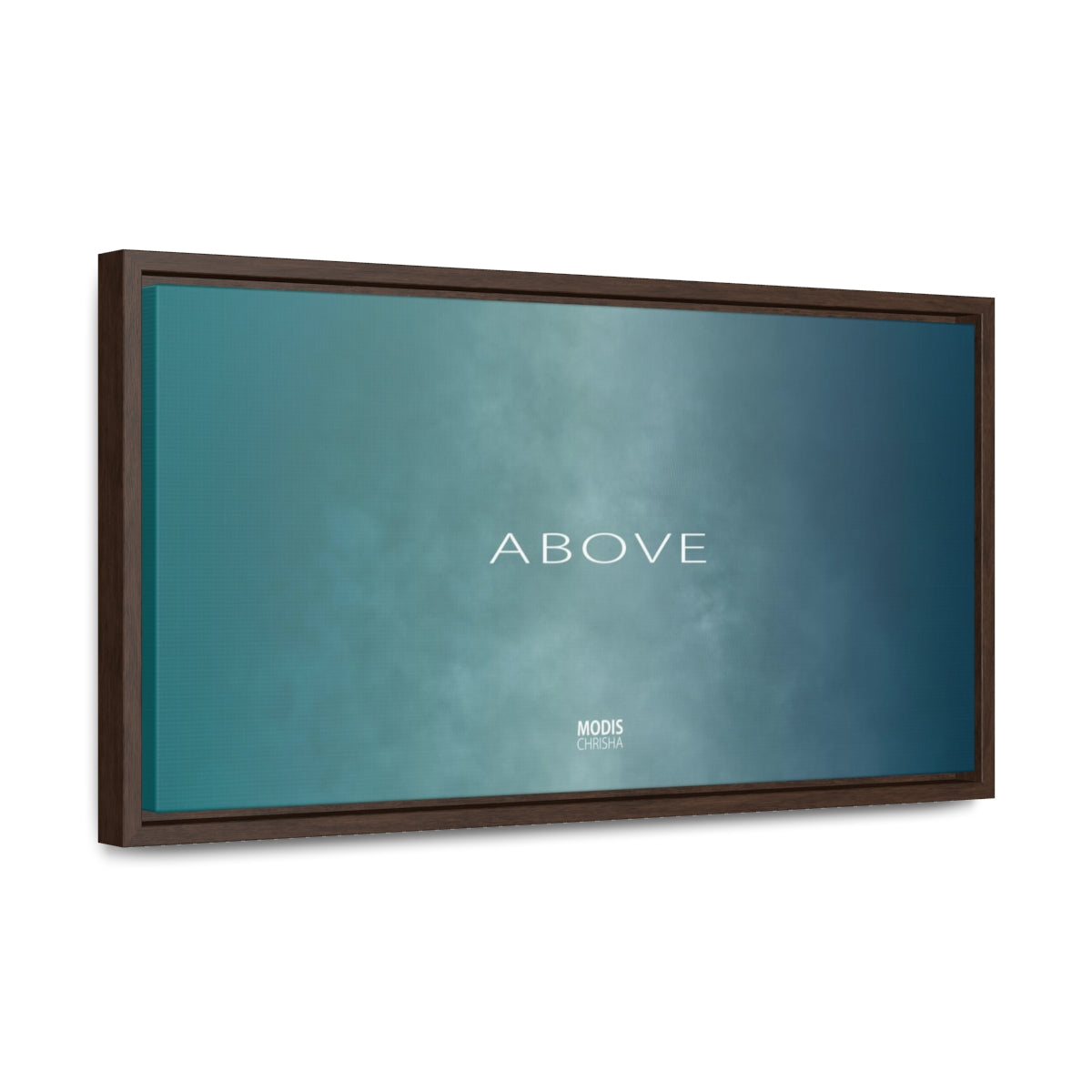 Canvas Gallery Wrap Framed Horizontal 20“ x 10“ - Design Above