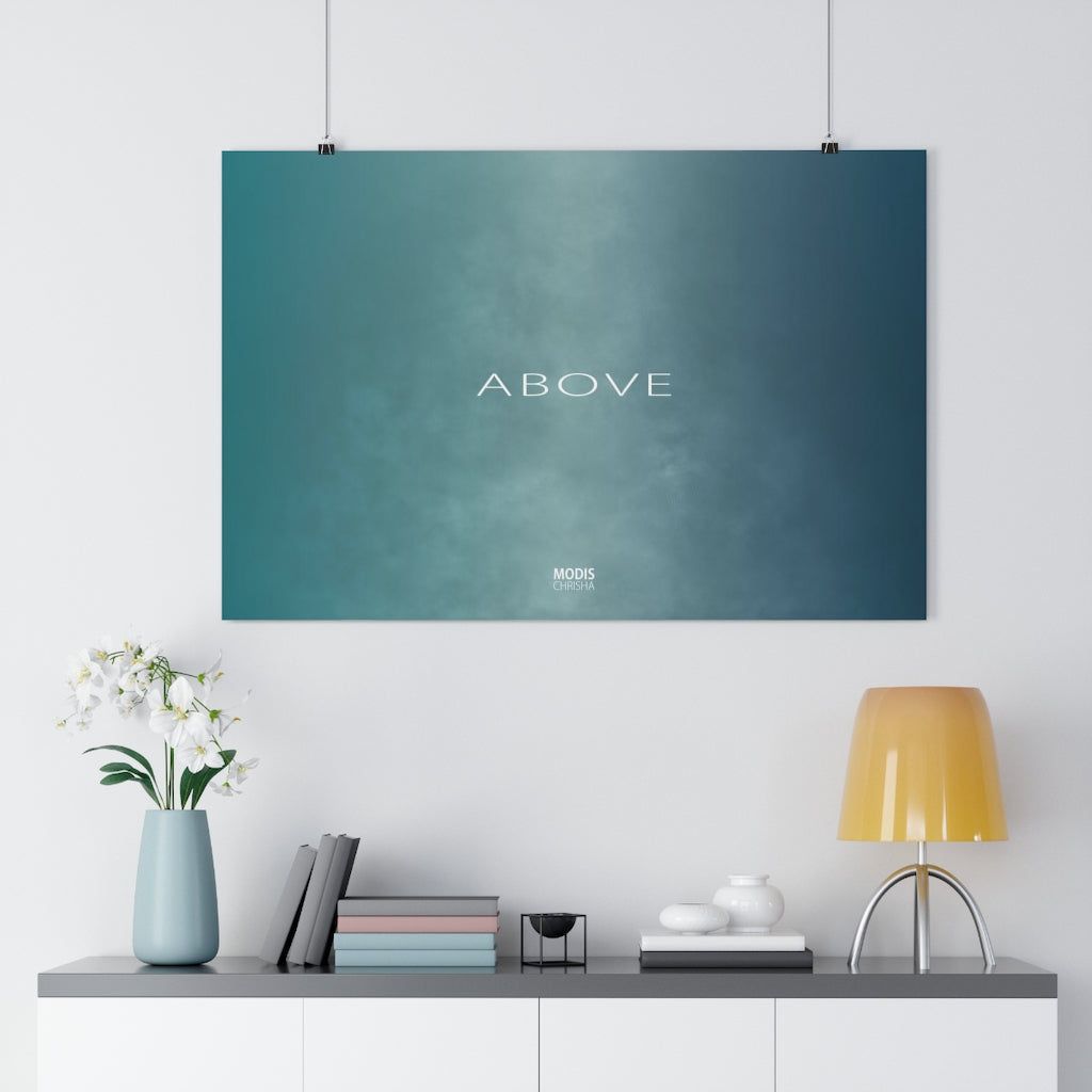 Giclée Art Print 36“ x 24“ - Design Above