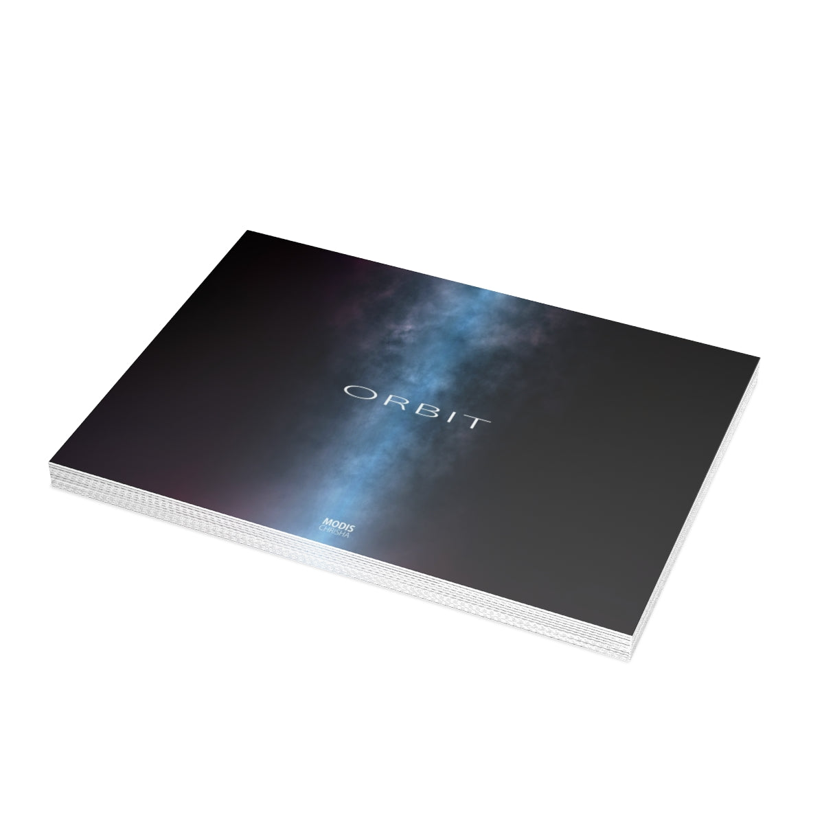 Art Postcards Horizontal (10, 30, and 50pcs) - Design 'Orbit'