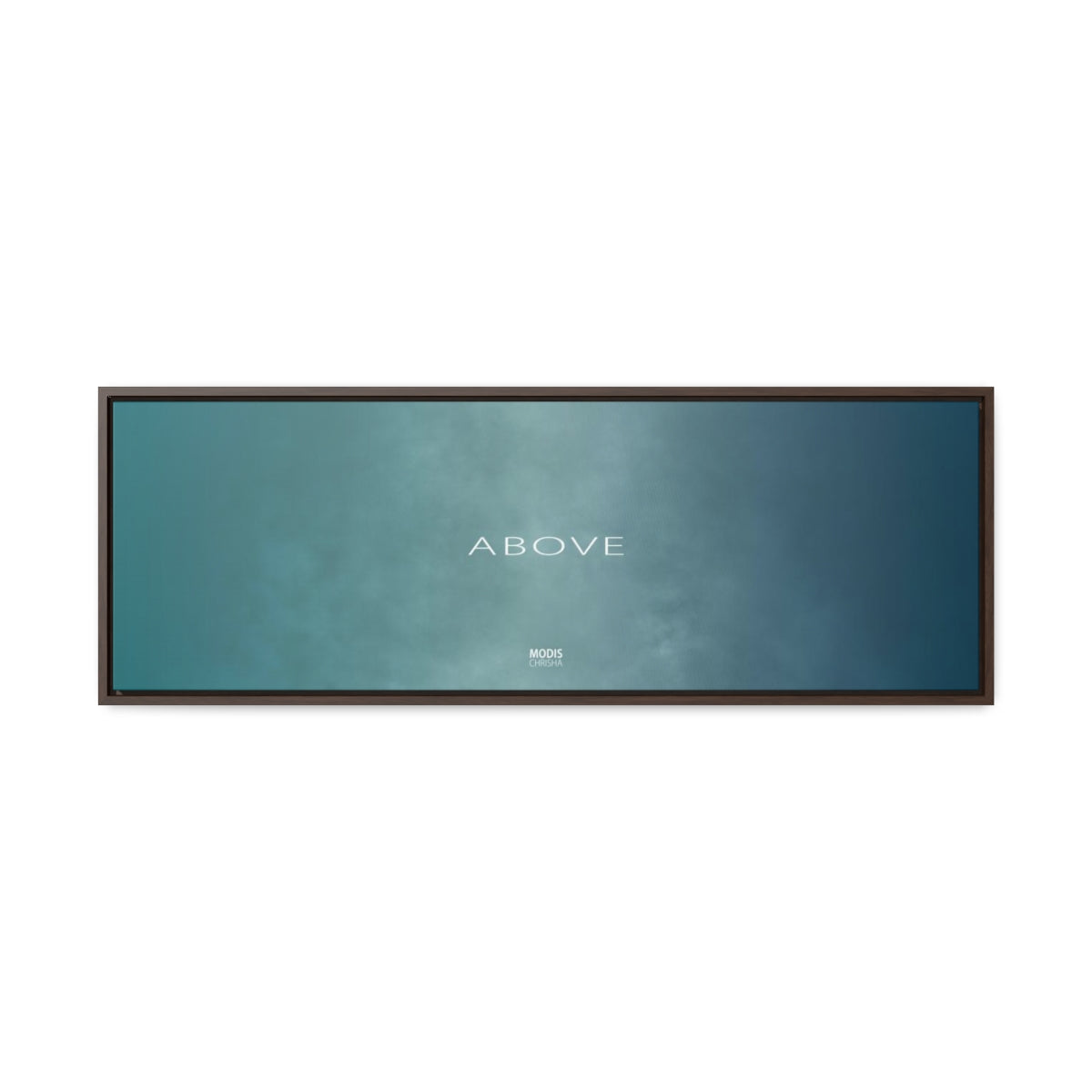 Canvas Gallery Canvas Wrap Framed Horizontal 36“ x 12“ - Design Above
