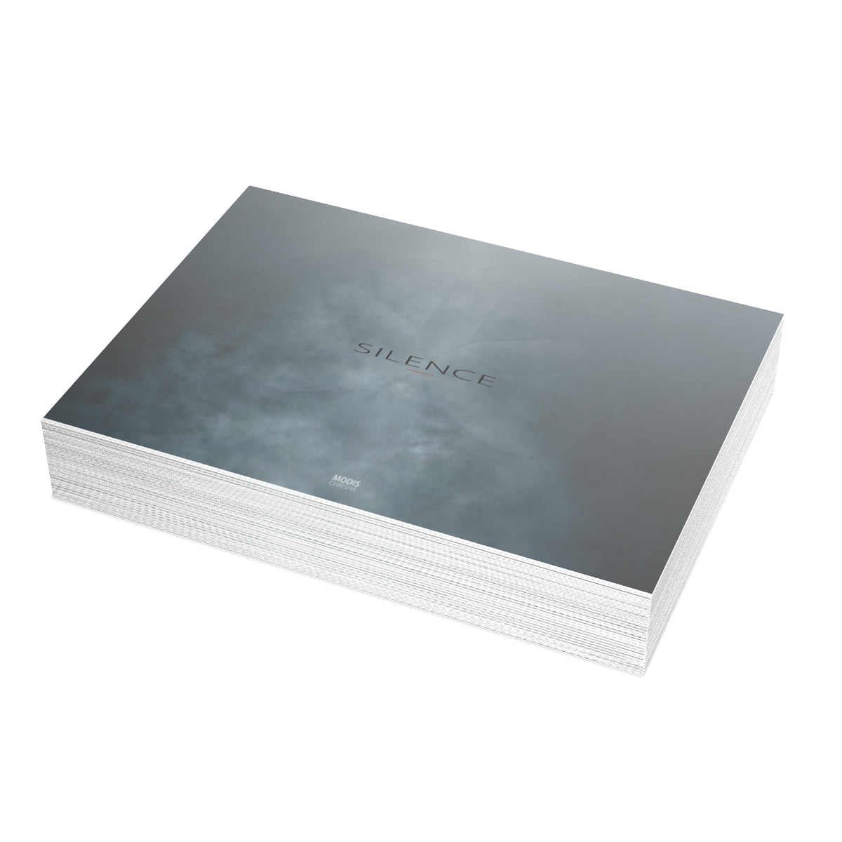 Art Postcards Horizontal (10, 30, and 50pcs) Design 'Silence'