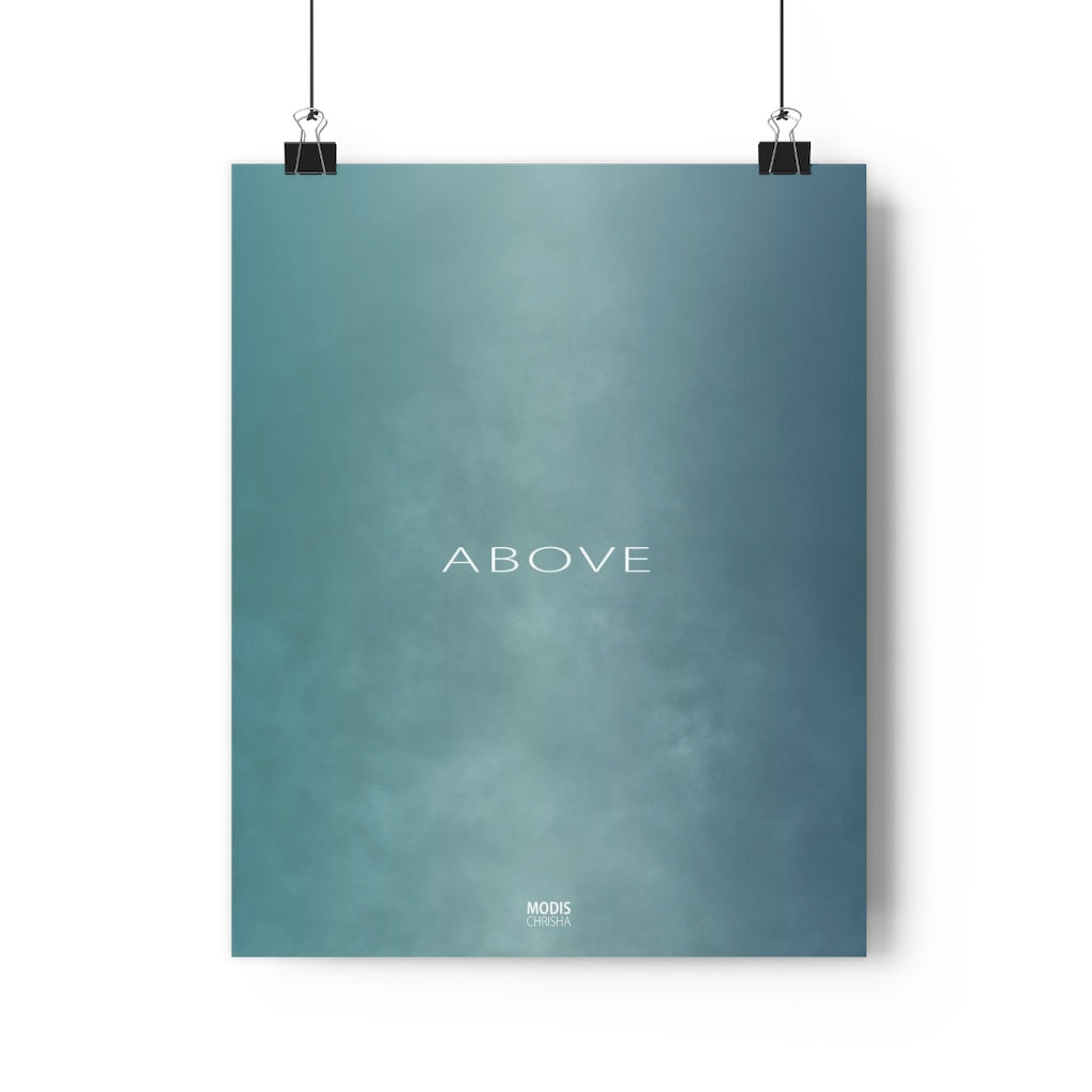 Giclée Art Print 16“ x 20“ - Design Above