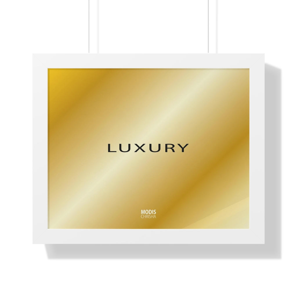 Poster Framed Horizontal 20“ x 16“ - Design Luxury