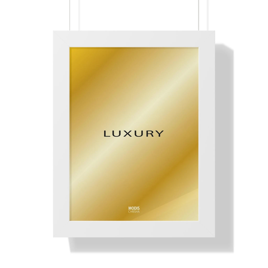 Poster Framed Vertical 12“ x 16“ - Design Luxury