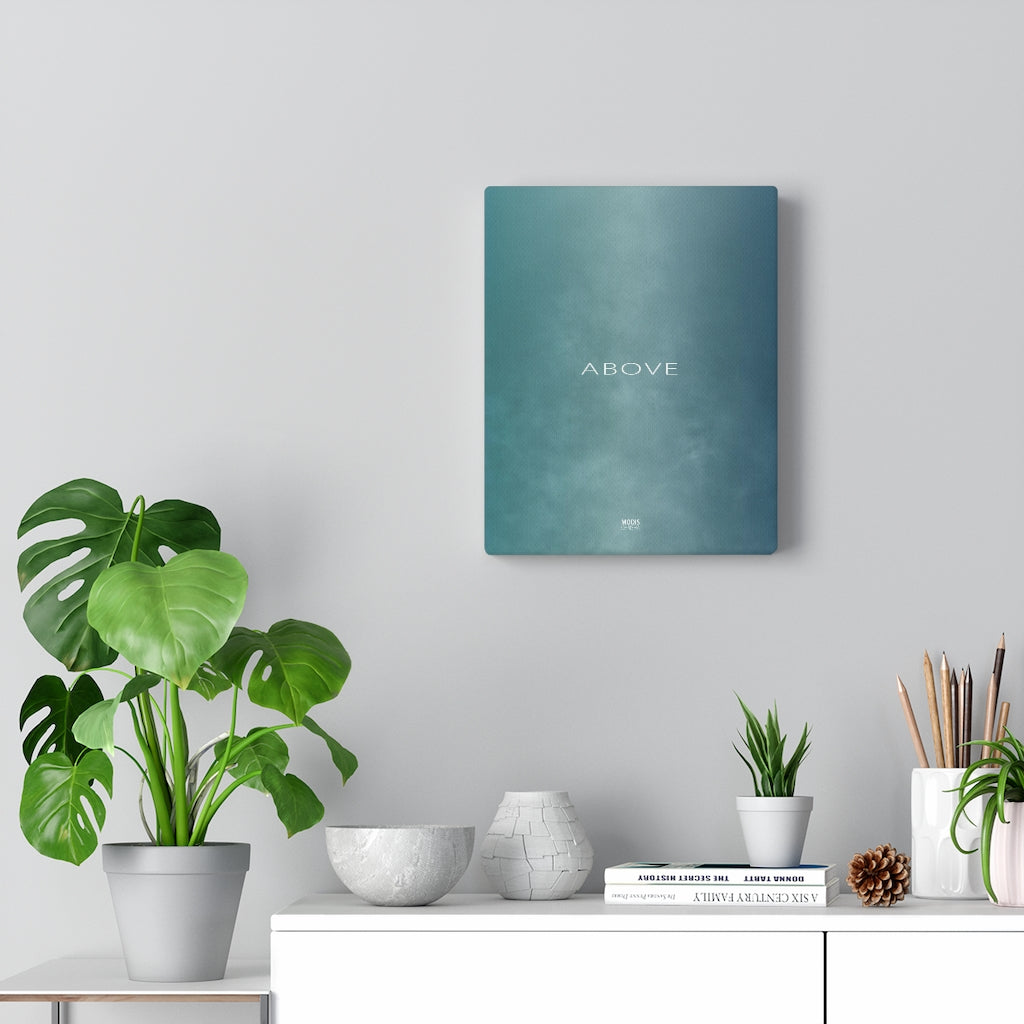 Canvas Stretched 8“ x 10“ - Design Above