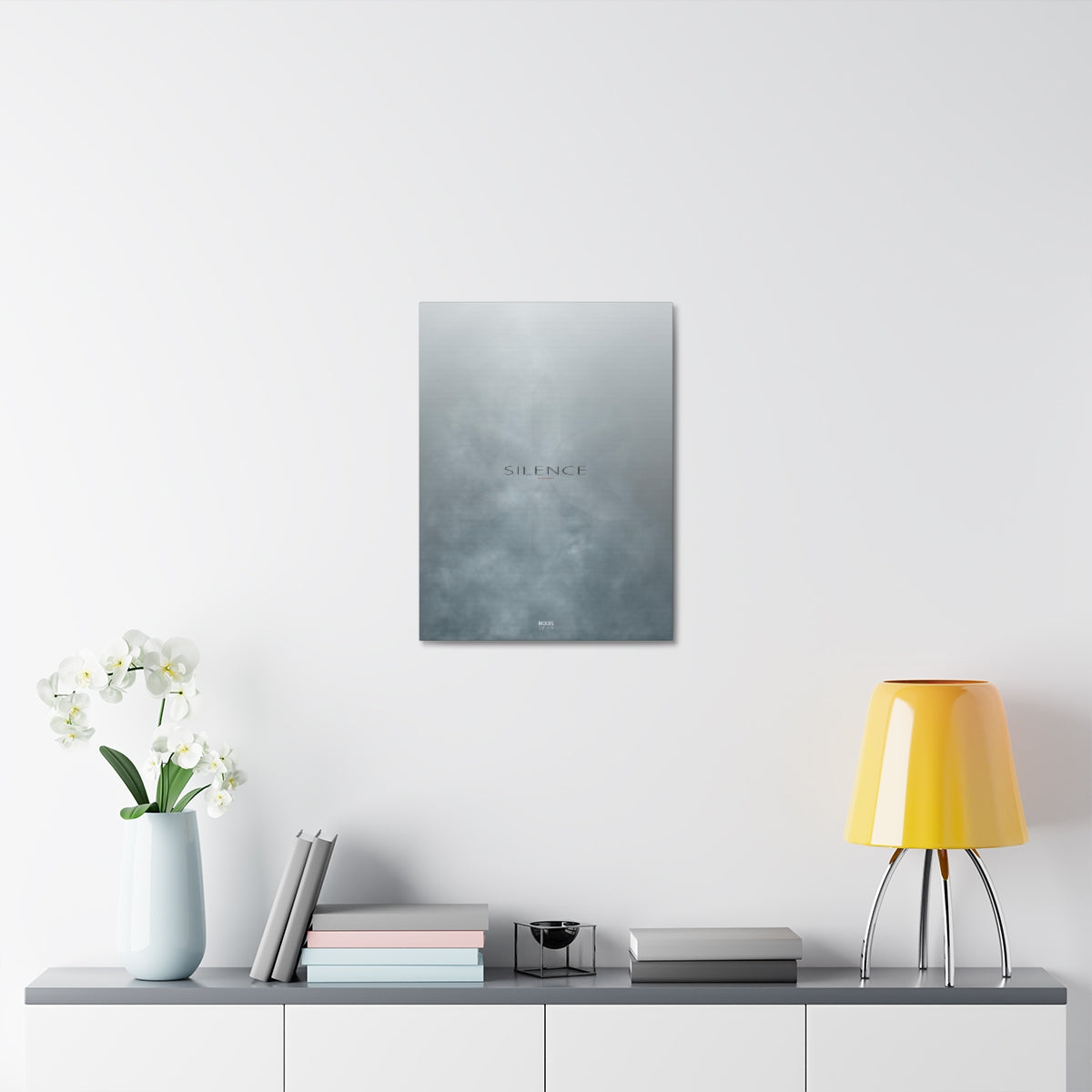 Stretched Canvas - 18" x 24" Design 'Silence'