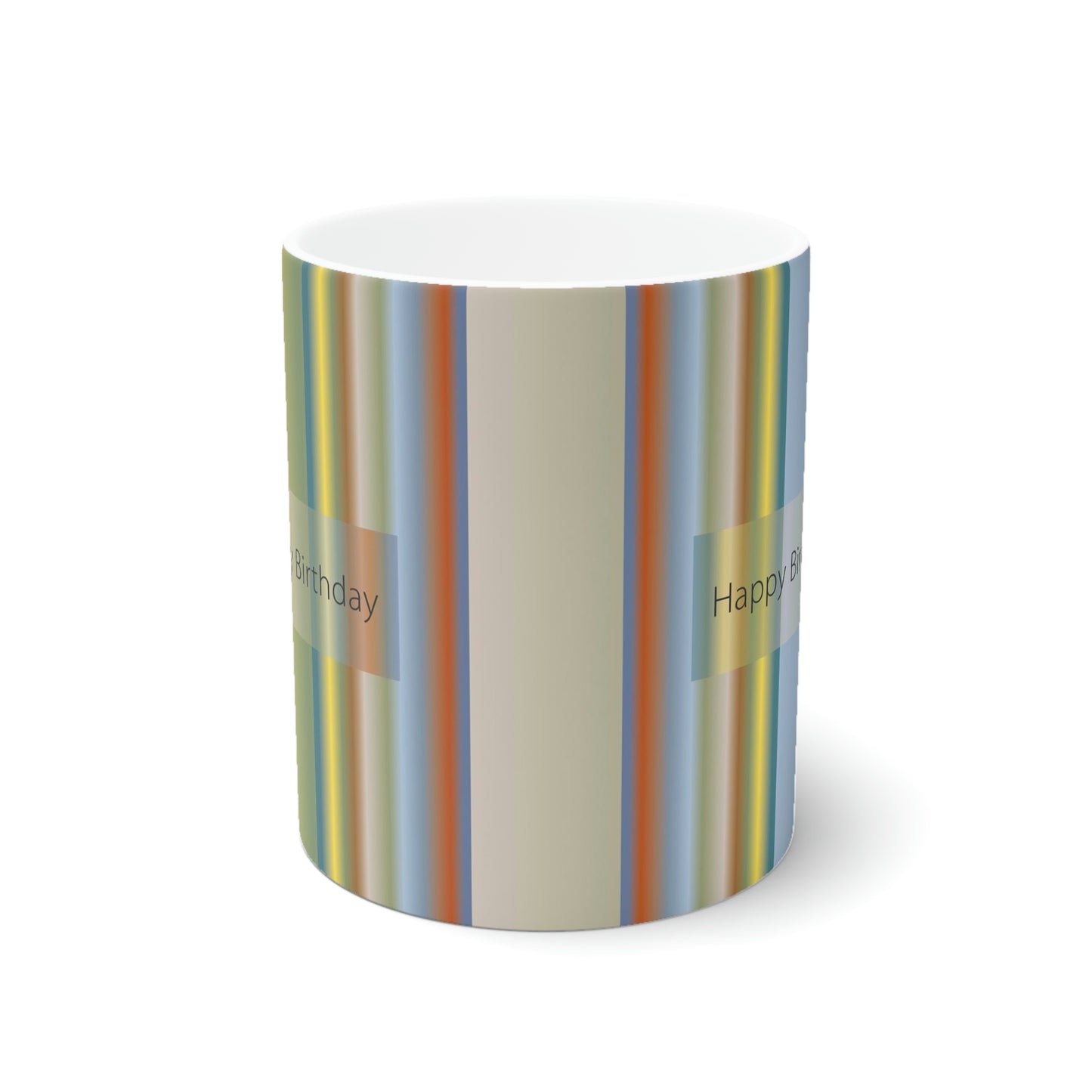 Ceramic Mug 11oz, Happy Birthday - Design No.200