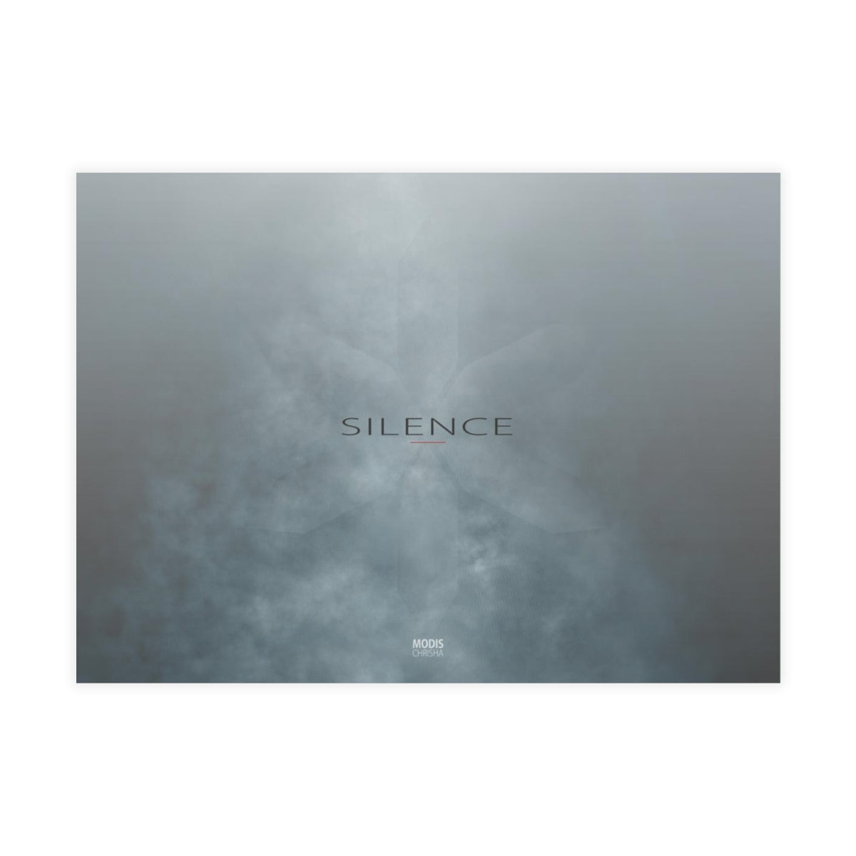 Art Postcards Horizontal (10, 30, and 50pcs) Design 'Silence'