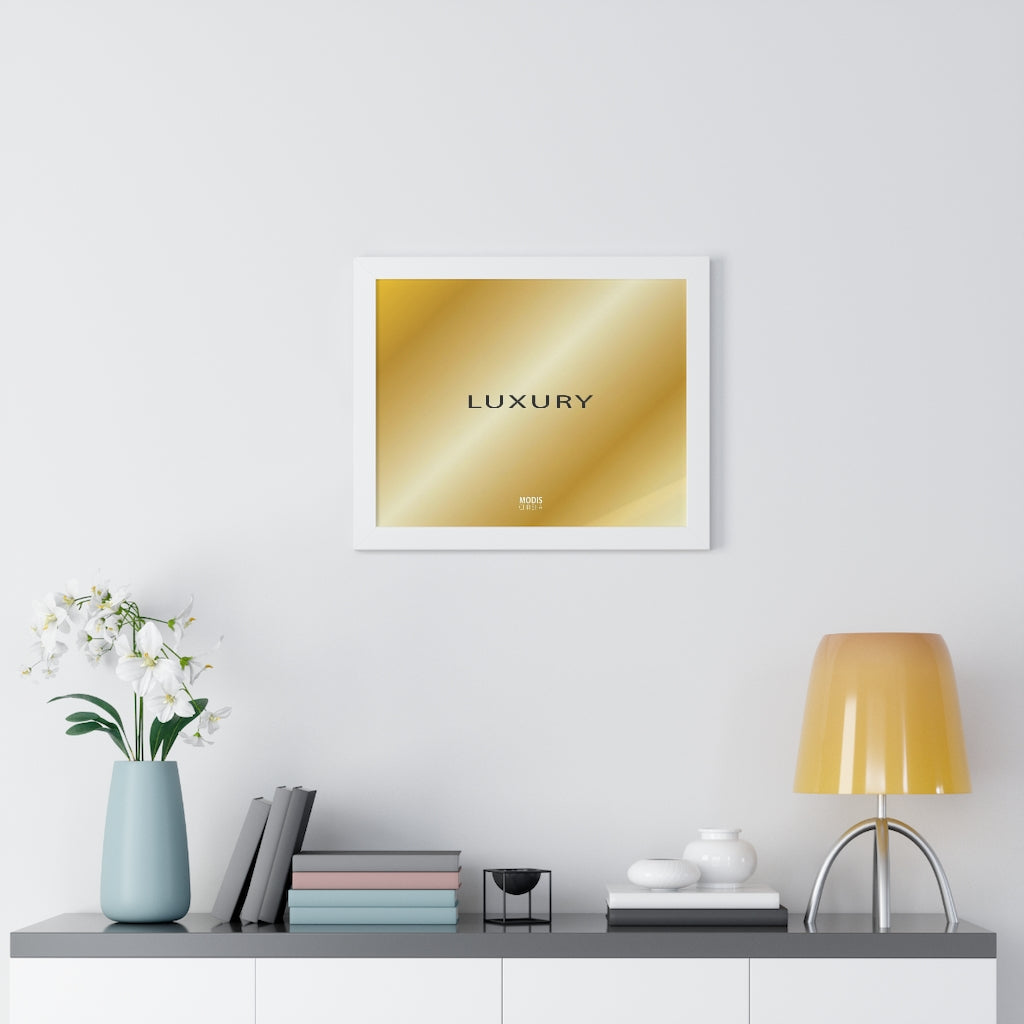 Poster Framed Horizontal 20“ x 16“ - Design Luxury