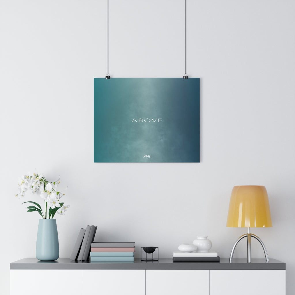Giclée Art Print 20“ x 16“ - Design Above