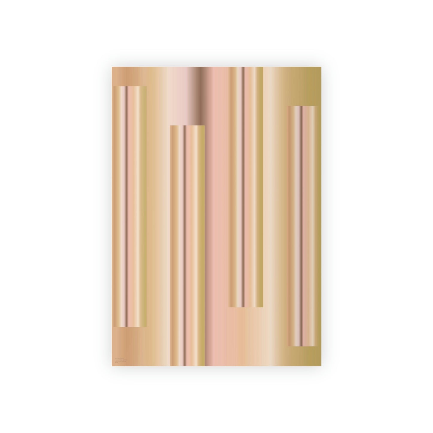 Gift Wrapping Paper Roll 1pc, 28" x 39" - Design No.100