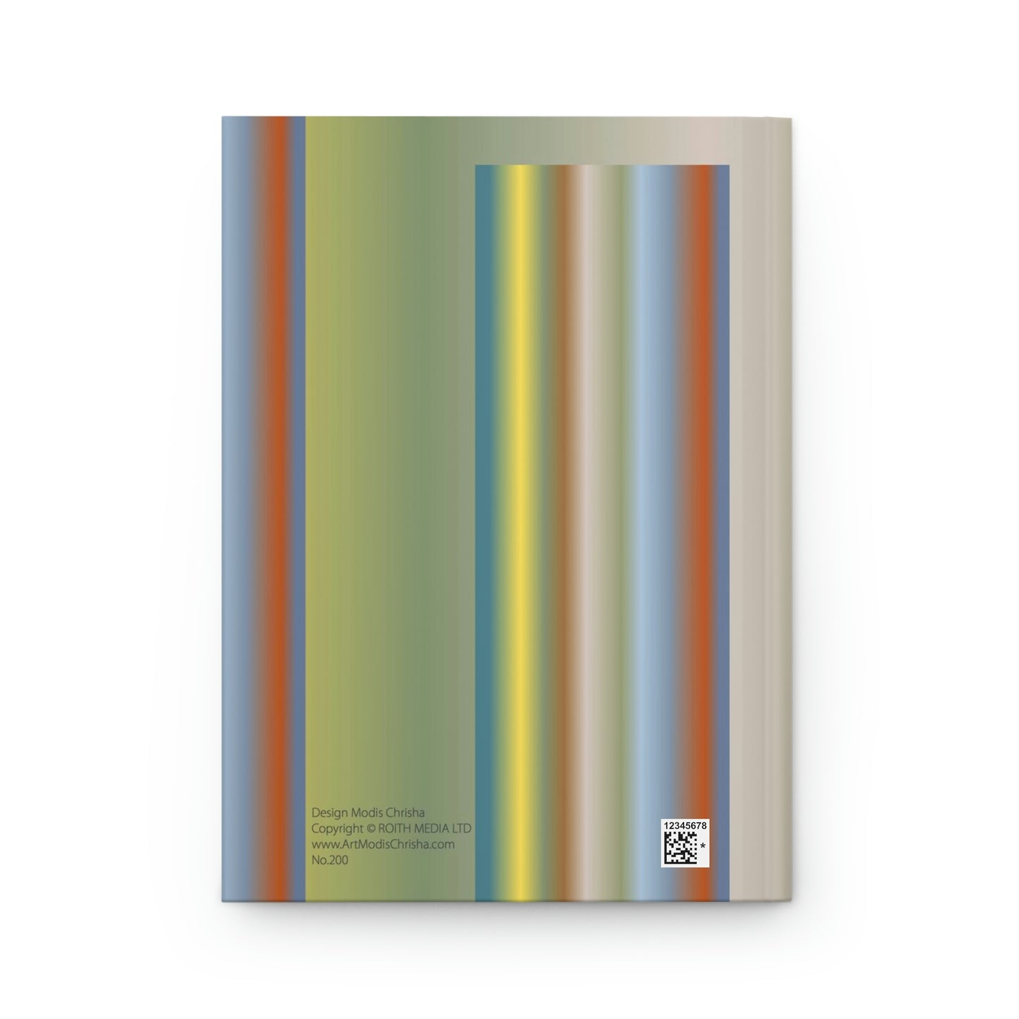 Hardcover Journal Matte - Design No.200