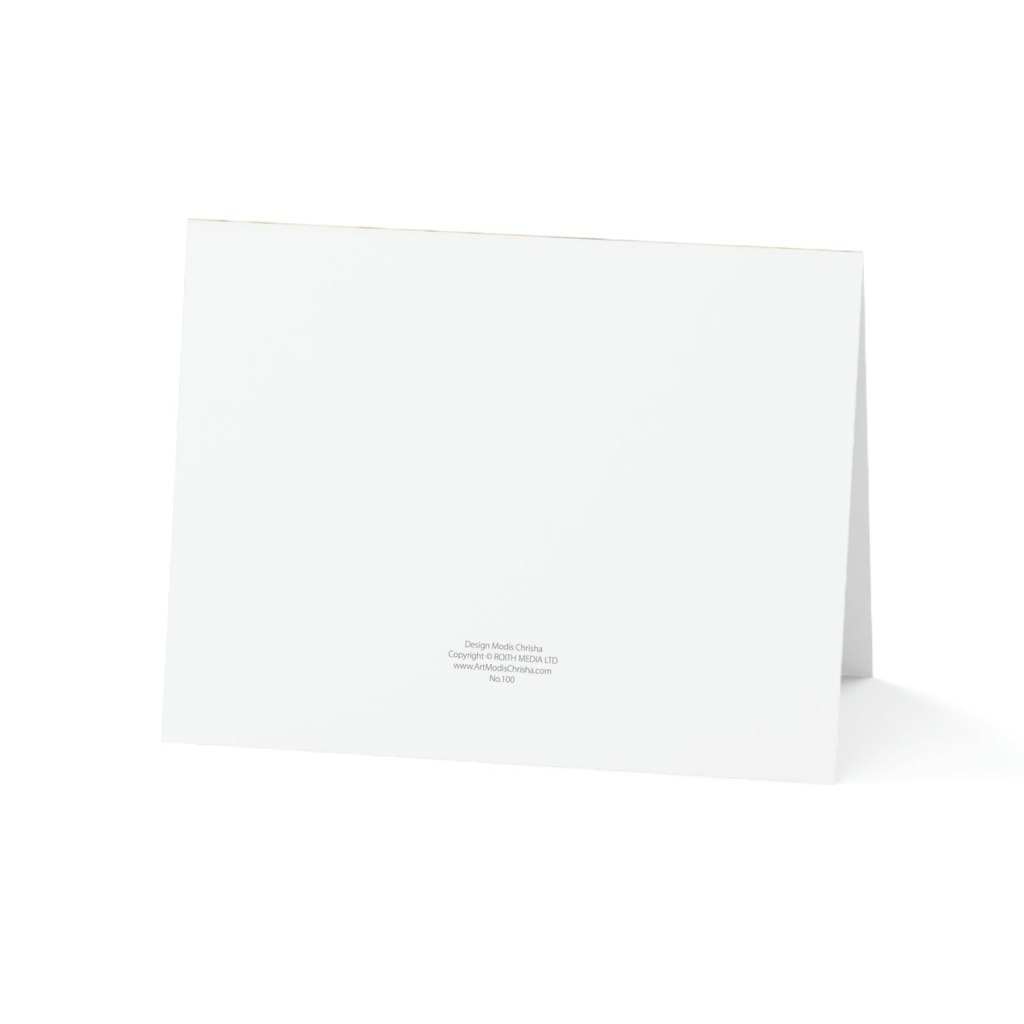 Folded Greeting Cards Horizontal (1, 10, 30, and 50pcs) Be Inspired - Design No.100