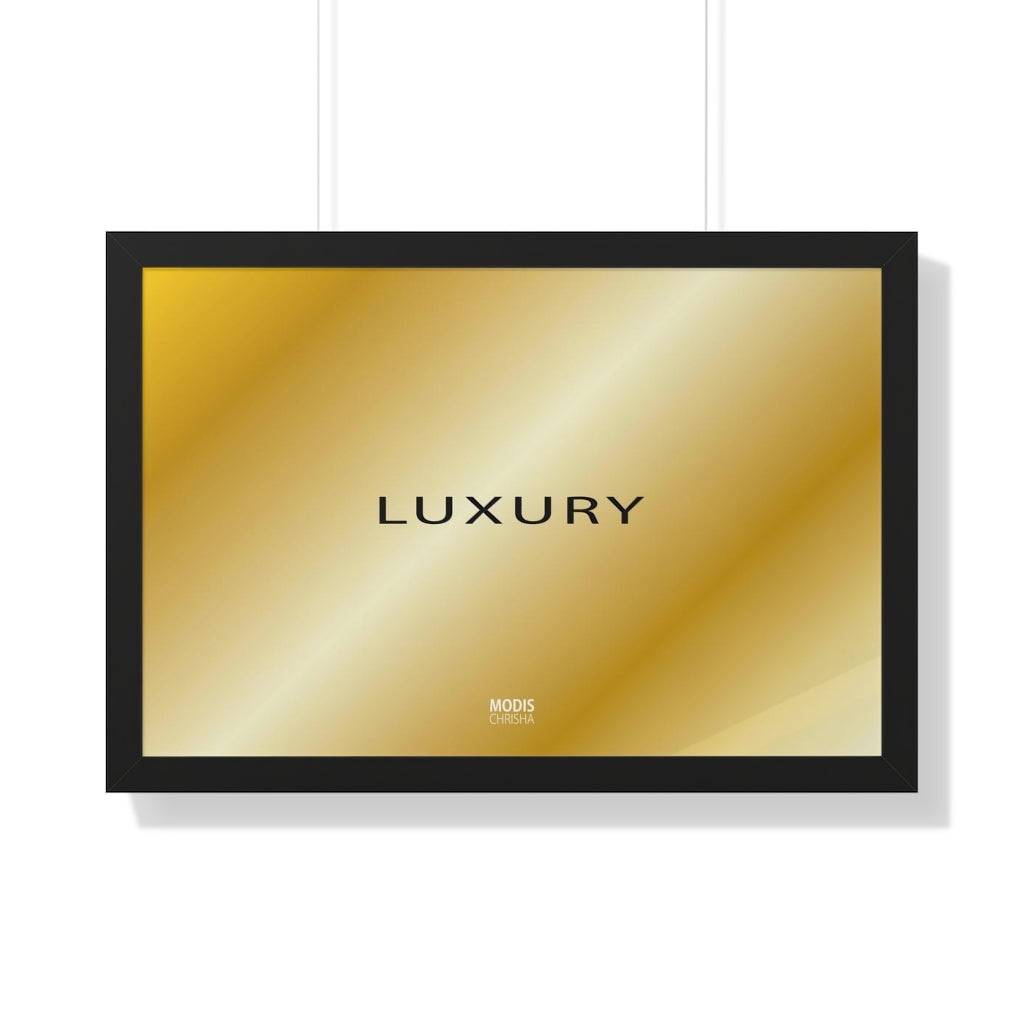 Poster Framed Horizontal 30“ x 20“ - Design Luxury