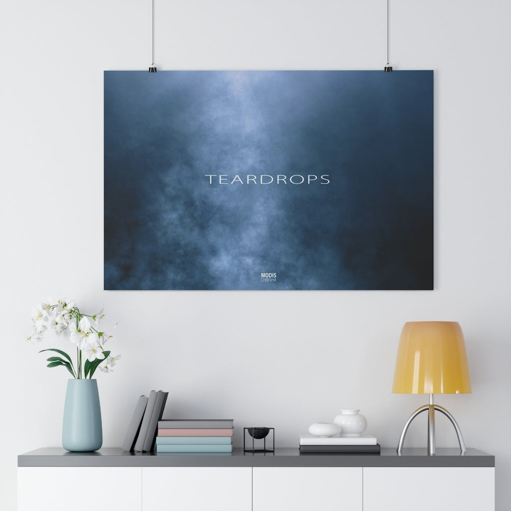 Teardrops - 36″ × 24″ Giclée Art Print
