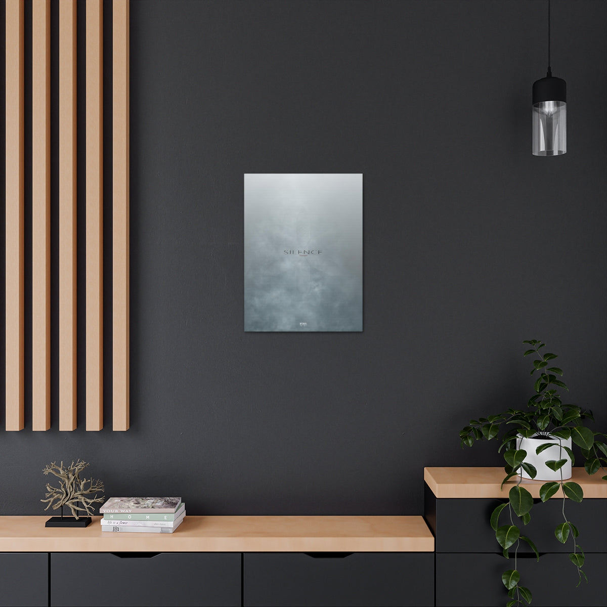 Canvas Gallery Wraps - 18" x 24" Design 'Silence'