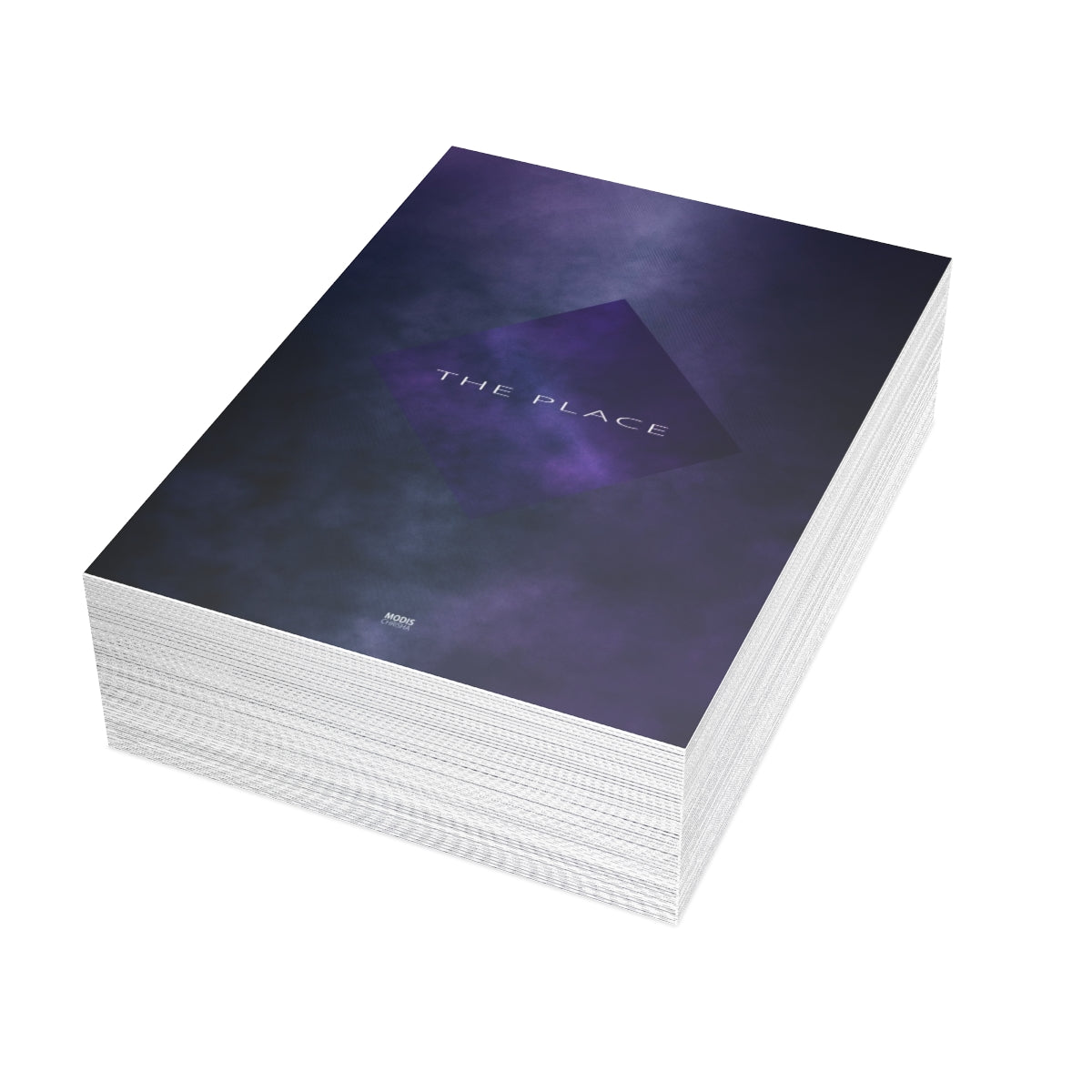 Art Postcards Vertical (10, 30, and 50pcs) Design 'The Place'