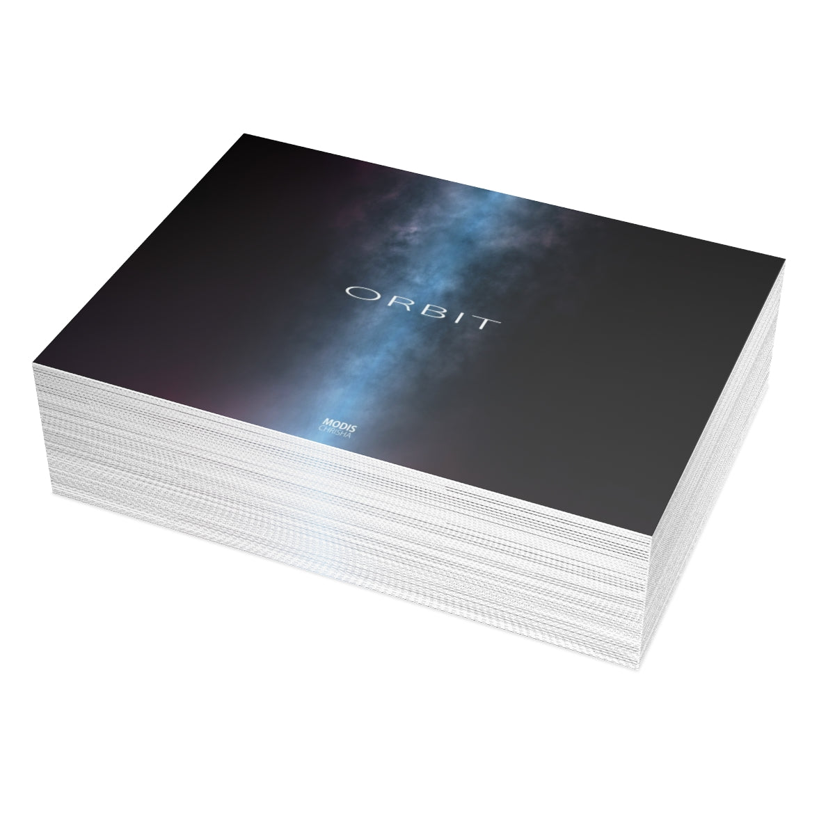Art Postcards Horizontal (10, 30, and 50pcs) - Design 'Orbit'