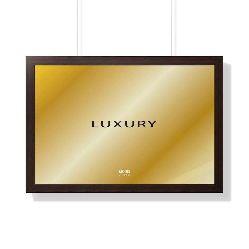 Poster Framed Horizontal 30“ x 20“ - Design Luxury