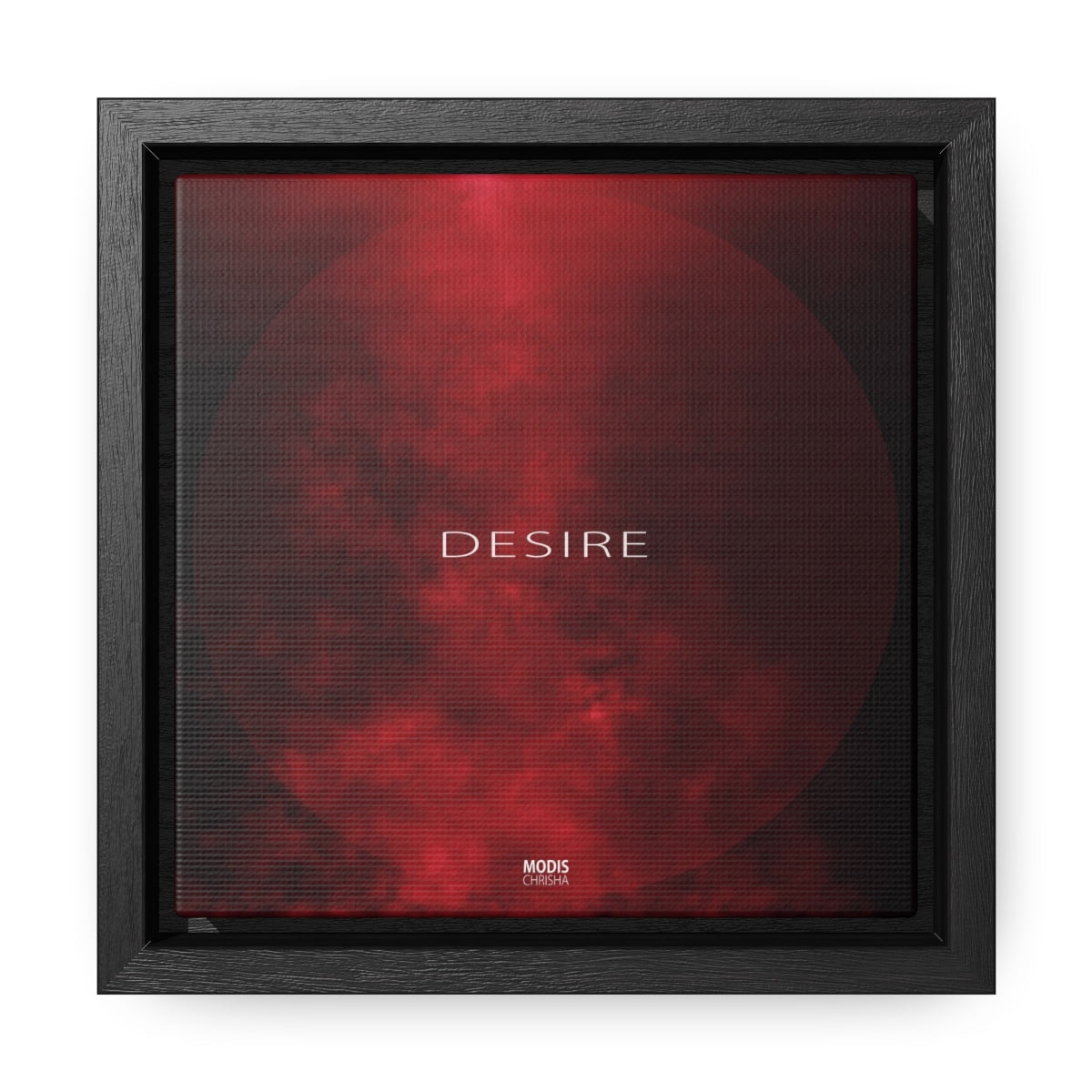 Desire - Square Framed Gallery Wrap Canvas, 6" x 6"