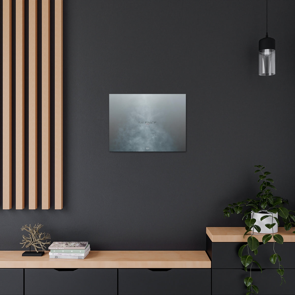 Canvas Gallery Wraps - 24" x 18" Design 'Silence'