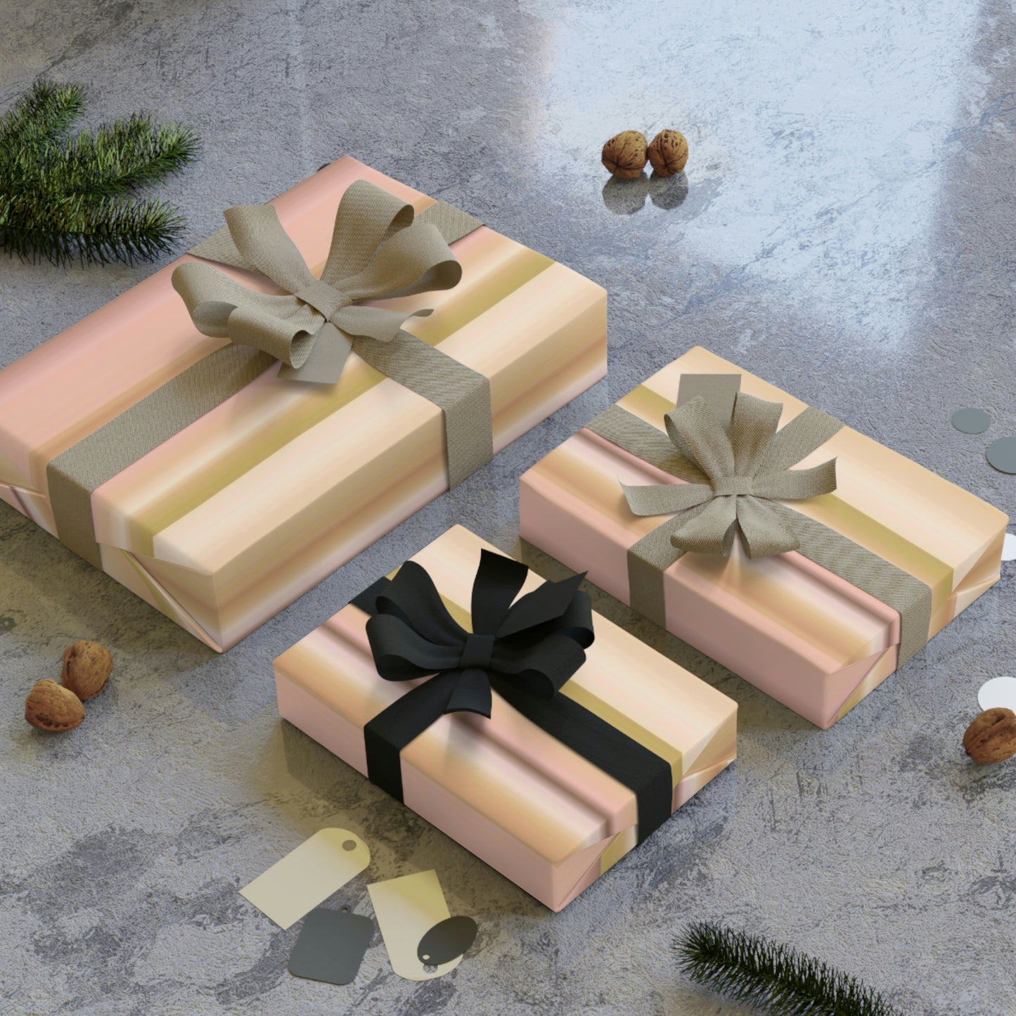 Gift Wrapping Paper Roll 1pc, 28" x 79" - Design No.100