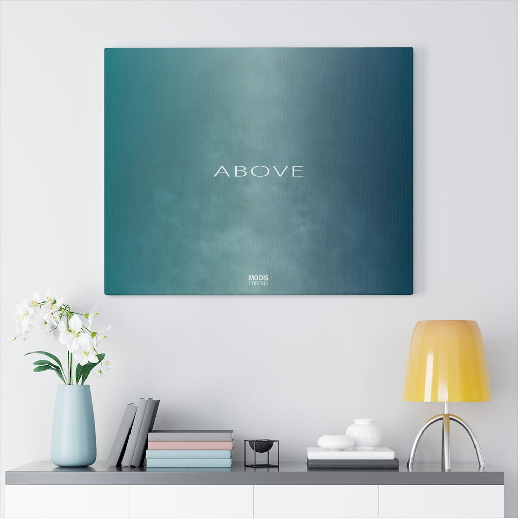 Canvas Stretched 30“ x 24“ - Design Above