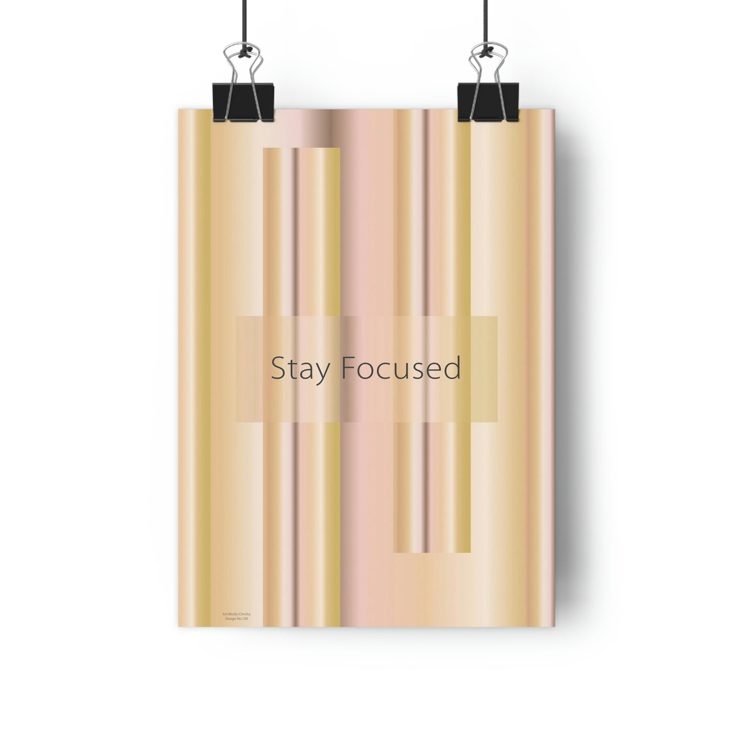 Giclée Art Print 8" x 11" Stay Focused - Design No.100