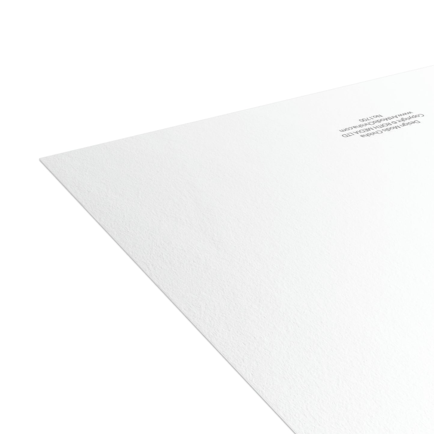 Folded Greeting Cards Horizontal (1, 10, 30, and 50pcs) Calm Down - Design No.1700