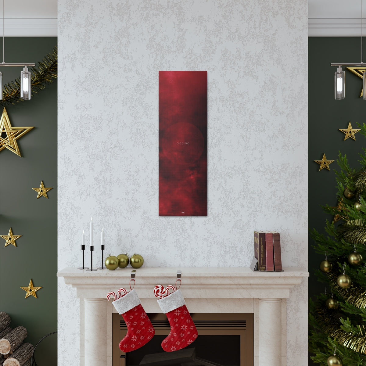 Desire - 12" × 36" Canvas Gallery Wraps