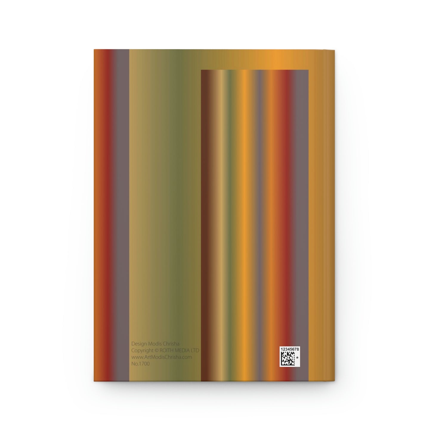Hardcover Journal Matte, Design No. 1700