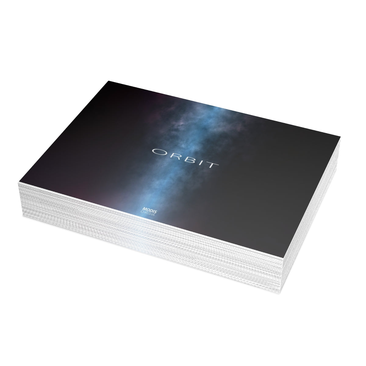 Art Postcards Horizontal (10, 30, and 50pcs) - Design 'Orbit'