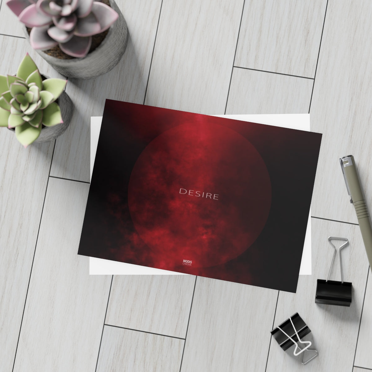 Art Postcards Horizontal (10, 30, and 50pcs) Design 'Desire'