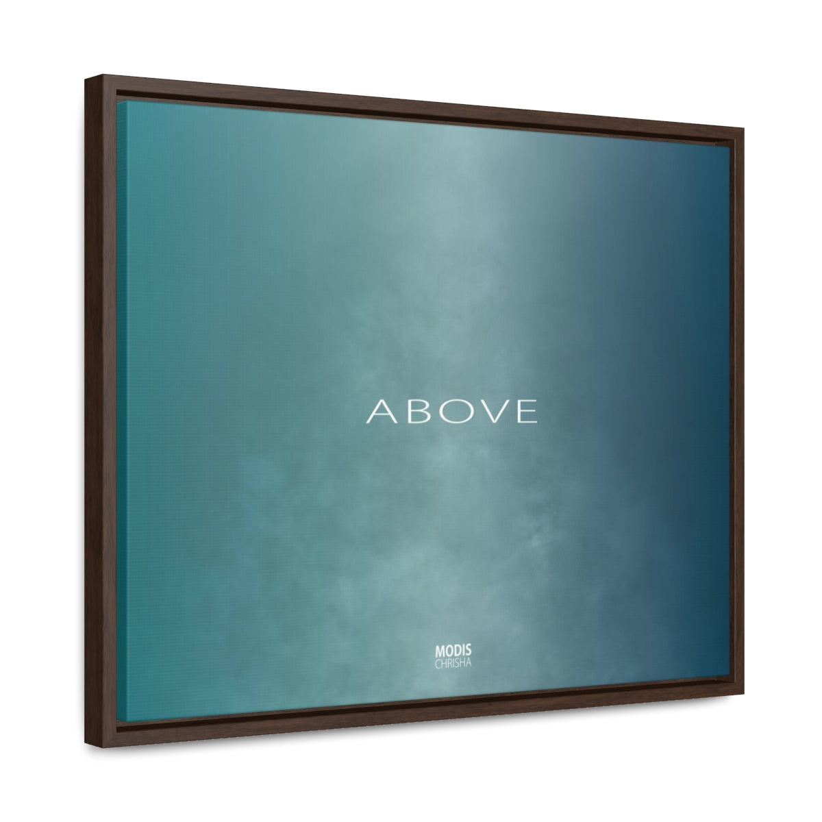 Canvas Gallery Wrap Framed Horizontal 20“ x 16“ - Design Above