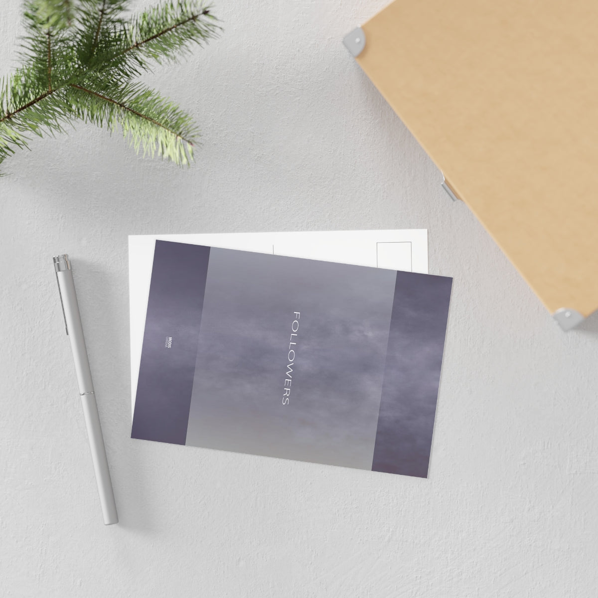 Fine Art Postcard (vertical) - Design 'Followers'
