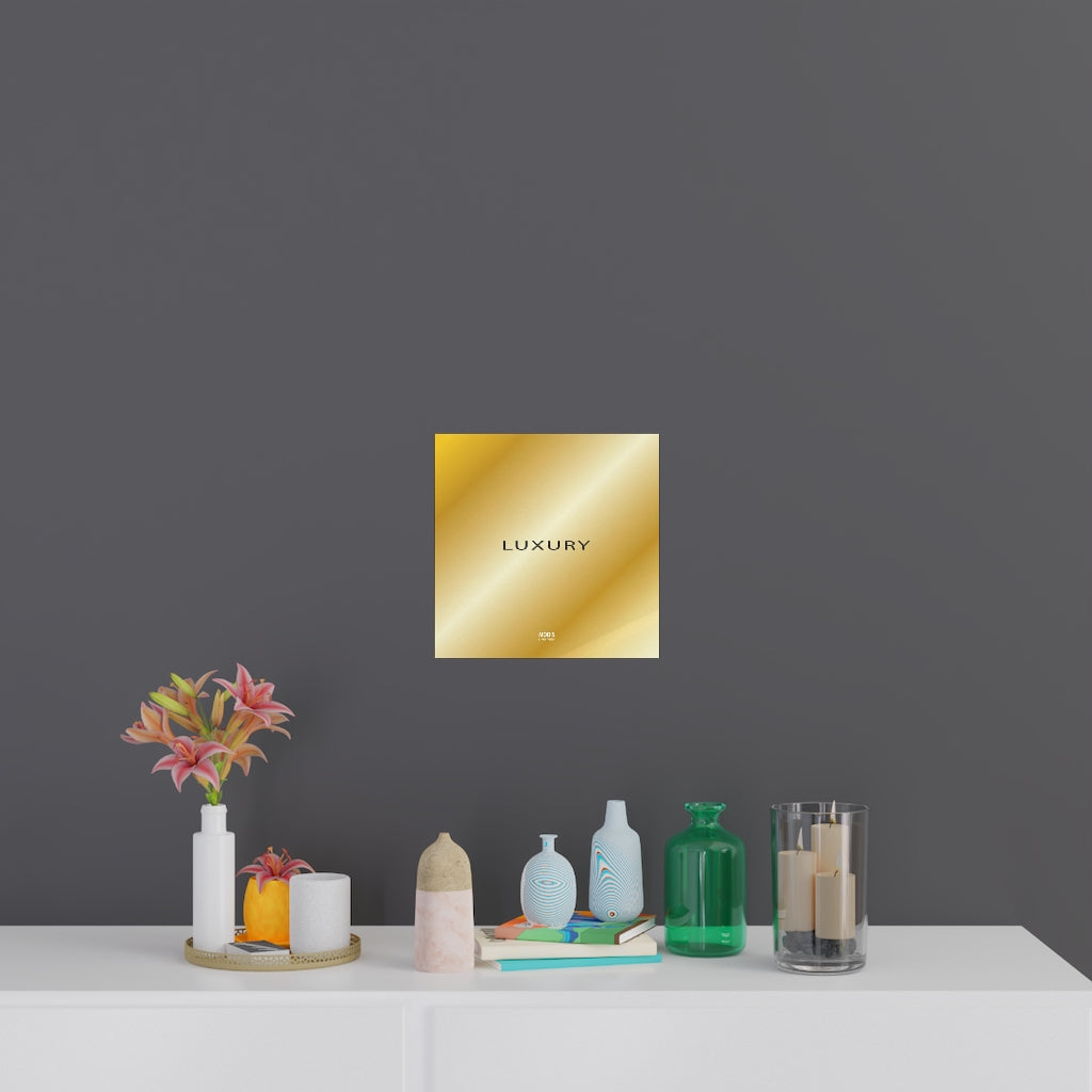 Fine Art Poster 16“ x 16“ -Design Luxury