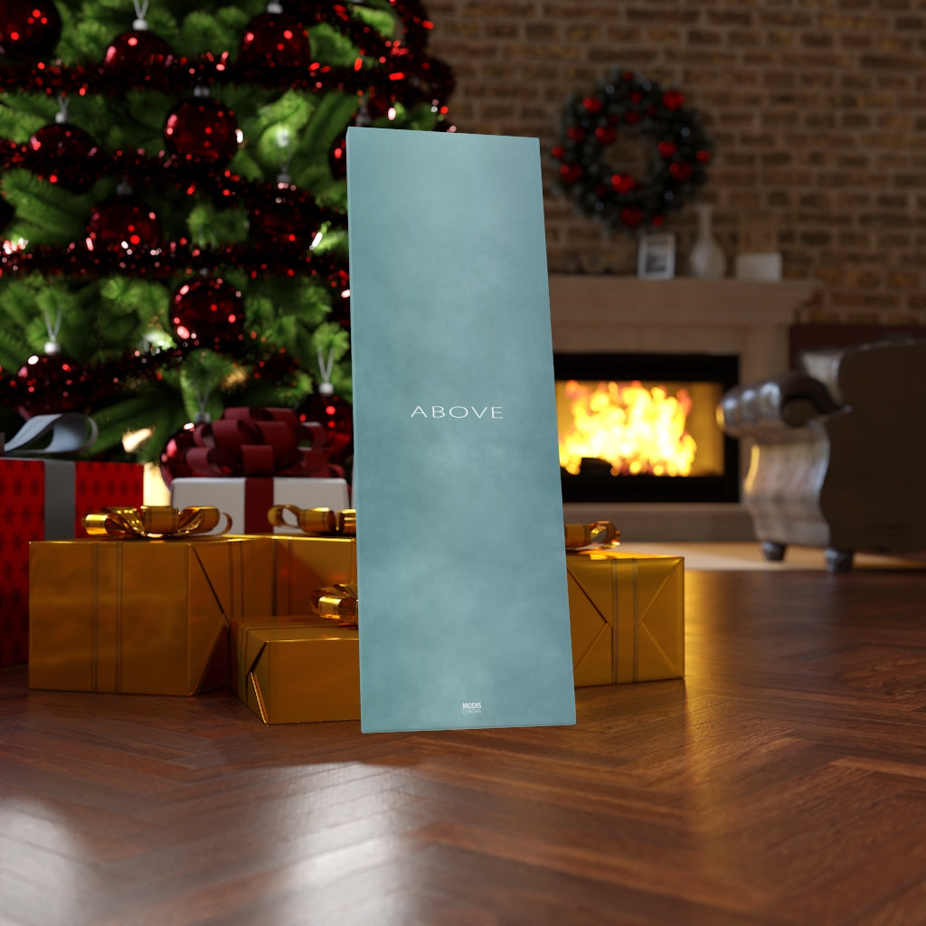 Canvas Gallery Wraps (1.25″) 12" x 36" - Design Above