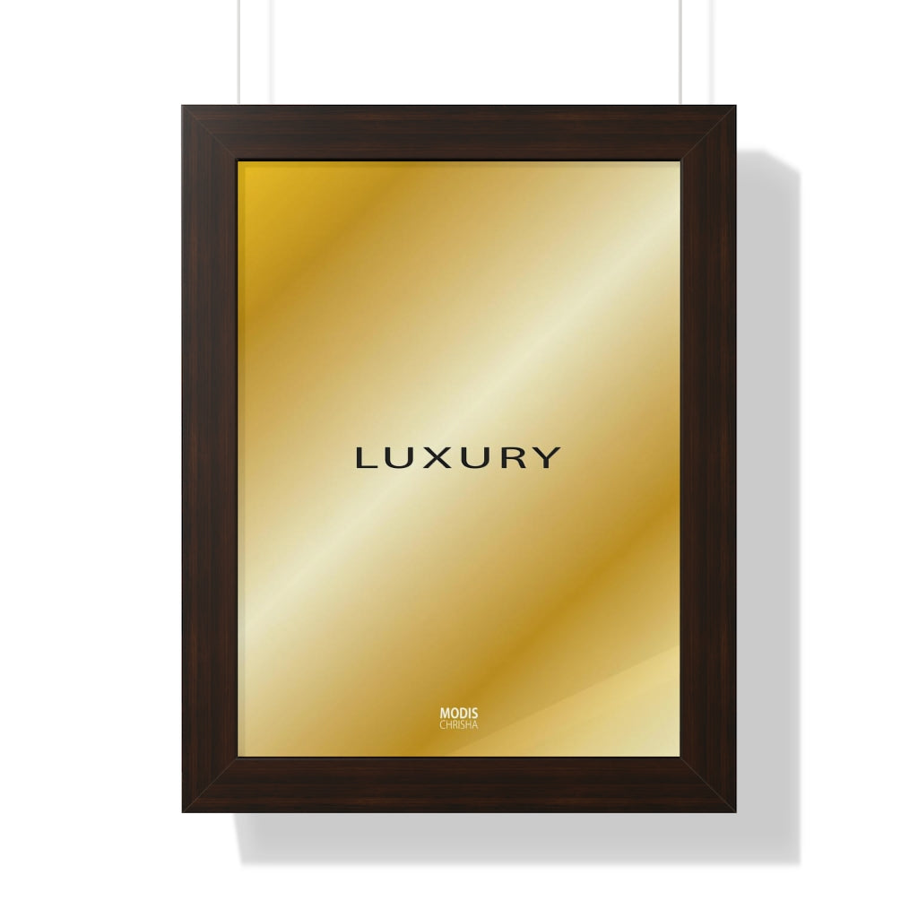 Poster Framed Vertical 12“ x 16“ - Design Luxury