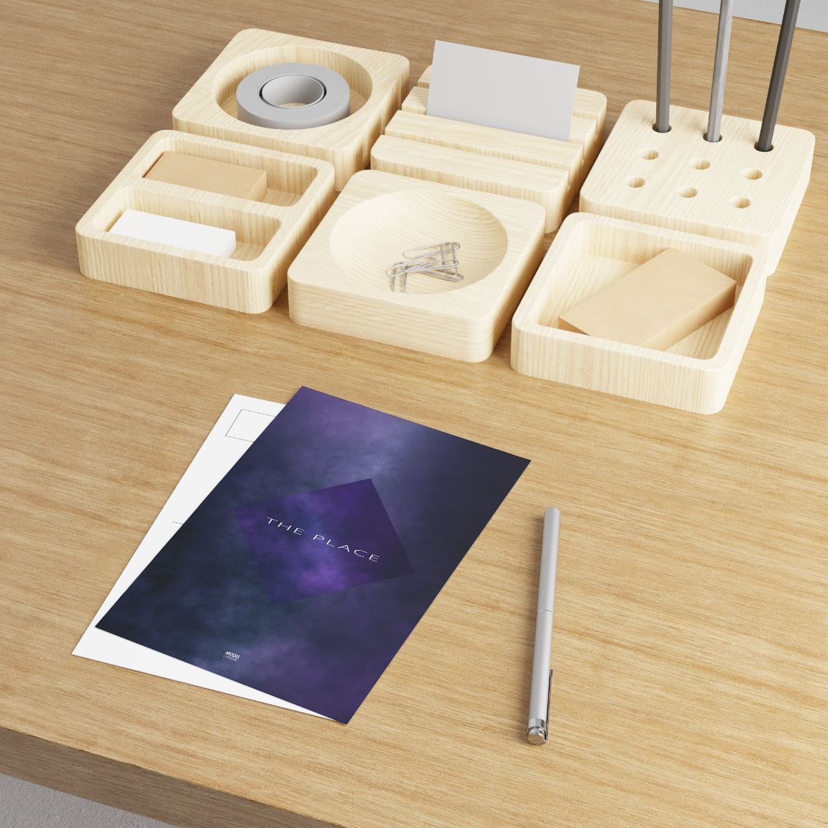 Fine Art Postcard (vertical) - Design 'The Place'