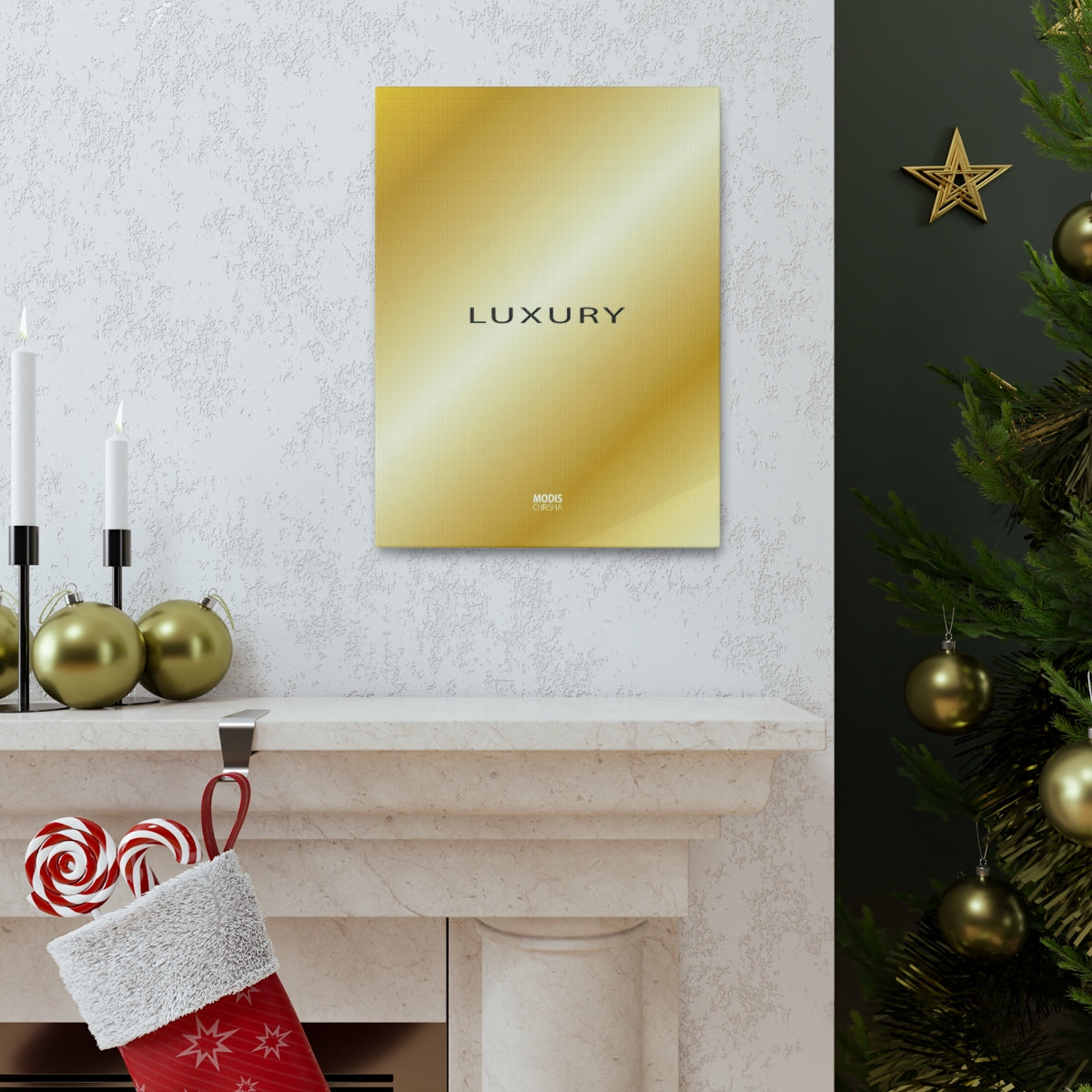 Canvas Gallery Wrap 12“ x 16“ - Design Luxury