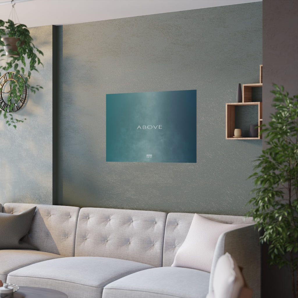 Satin Posters (210gsm) 30“ x 20“ - Design Above