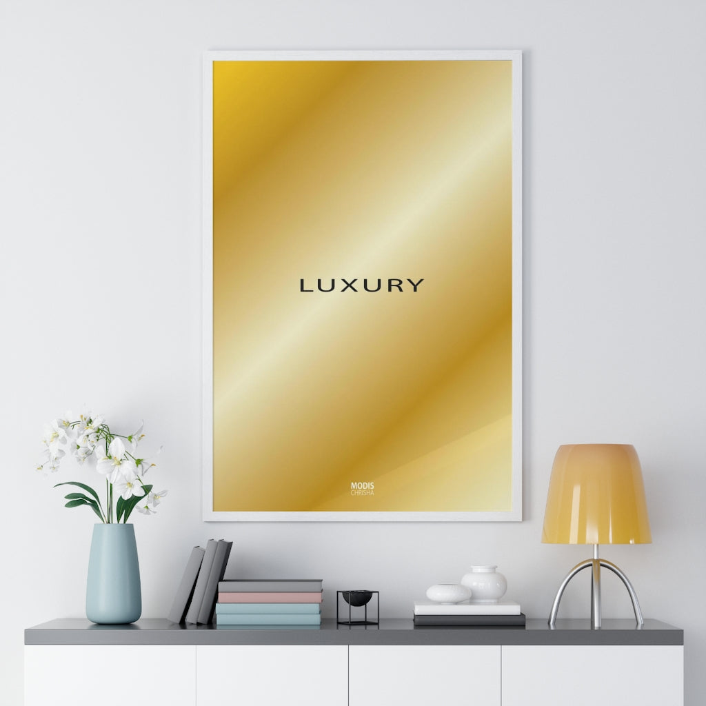Poster Framed Vertical 24“ x 36“ - Design Luxury